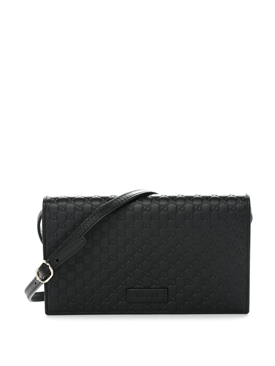 Gucci Handbags - NWT Soft Microguccissima Crossbody Wallet Black
